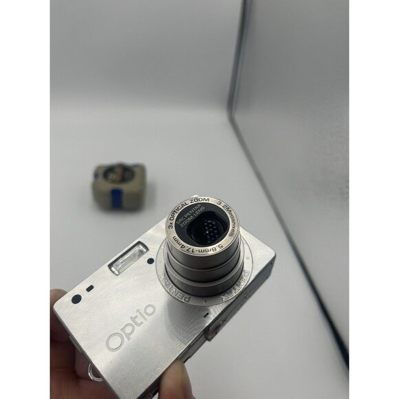 PENTAX Optio S 3.2mp Compact Digital Camera WORKS Battery/SD Card*READ* - Picture 4 of 13